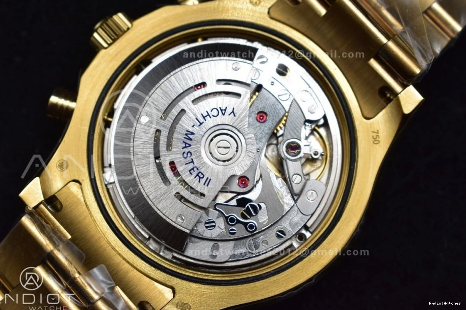 on YG 116688 Bracelet KF YachtMaster Dial 1:1 White YG Comfortable A Edition II 1218 Best 0714